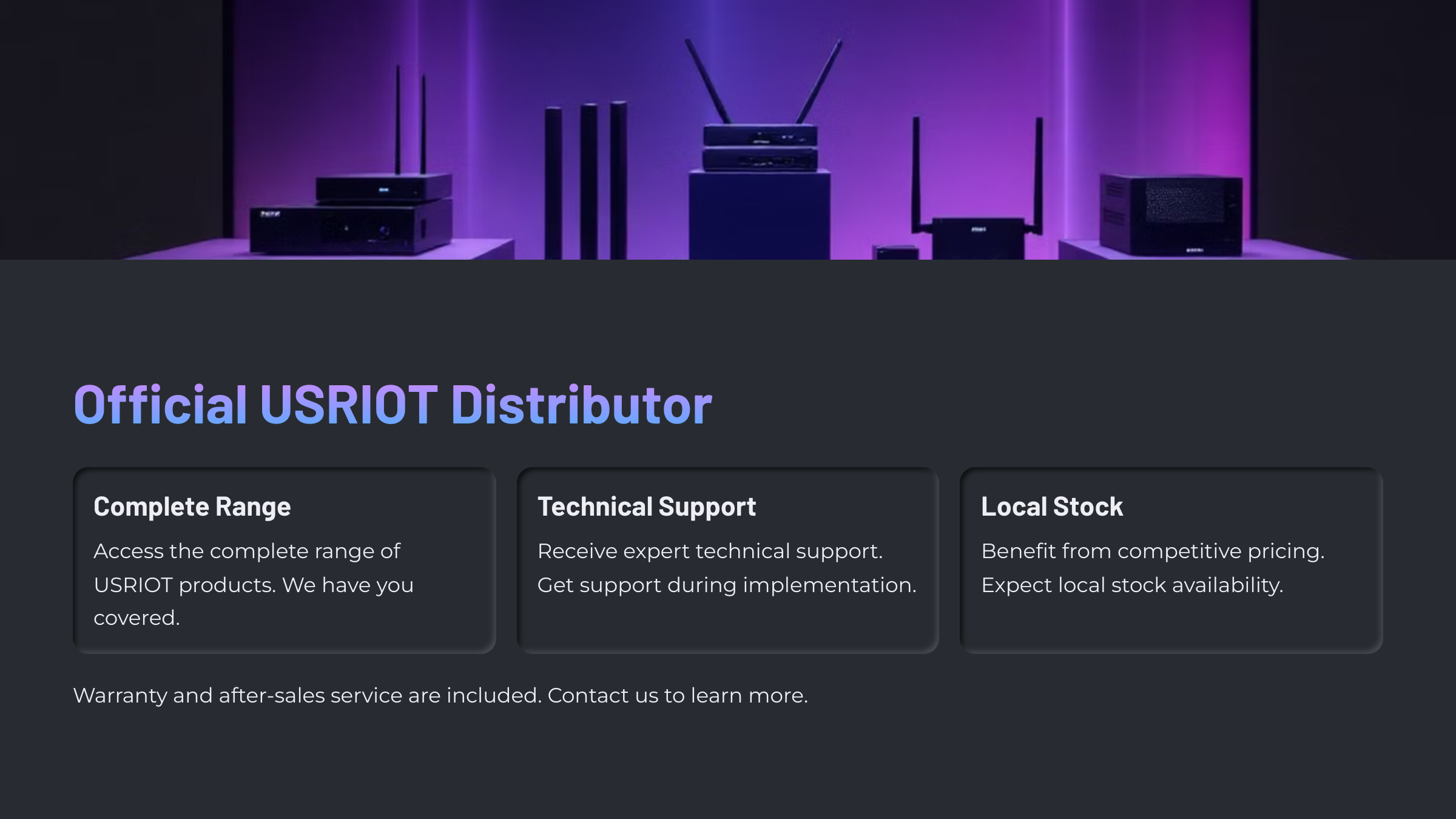 7 - Official USRIOT Distributor