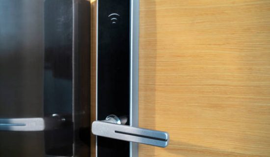 smart door lock and handle
